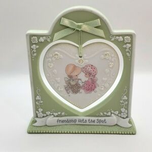 Enesco 1997 Precious Moments "Frienship Hits The Spot" Vintage Ceramic Gift Item